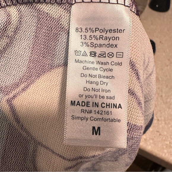 LulaRoe Sarah Long Sleeve Ankle Cardigan Cozy Slightly Thick Floral Boho M 10-12 - Picture 9 of 16